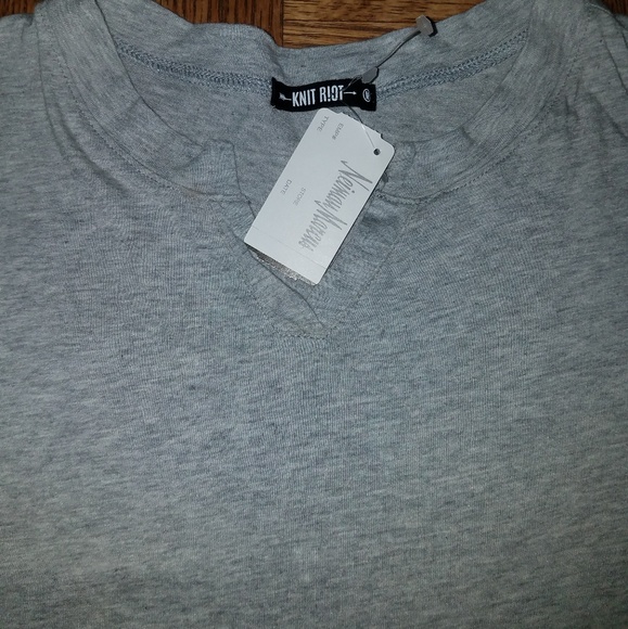 NWT " Be The Change" Sleeveless Tee by Knit Riot - Picture 2 of 3